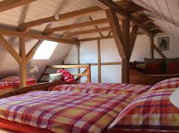 Ferienhaus austernfischer sylt nordsee nordfriesland schleswig … … Schlafzimmer Dachgeschoss Doppelbett Ferienwohnung Drubeck