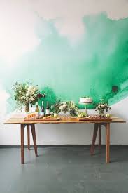 Making A Statement With Colors 27 Watercolor Walls Ideas Digsdigs Watercolor Mural Decor Unique Decor