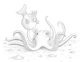 Pout Pout Fish Coloring Pages Fish Coloring Page Pout Pout Fish Rainbow Fish Coloring Page