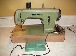 Vintage Bernina Straight Stitch Sewing Machine Model 614 Retro Green Works Ebay