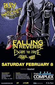 Falling In Reverse Escape The Fate Saturday February 8th 2014 At The Complex Salt Lake City Utah Events Falling In Reverse Escape The Fate Fate Copy this discount code and paste it in during checkout at smithstix.com and save on your purchase. pinterest