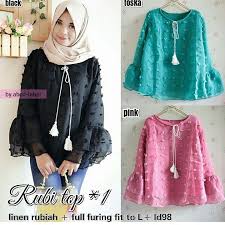 Khimar mini model terbaru bahan ceruti babydoll rubiah yang nyaman dan enak dipakai. 30 Trend Terbaru Contoh Model Baju Rubiah Maria Space