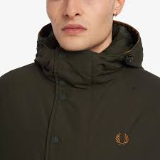Fred Perry Padded Zip Through Jacket