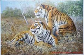 Enjoy free consultation, free shipping worldwide, & lifetime guarantee on all mosaic art. China Handmade Realistic Tiger Oil Painting For Home Decor China Animal Oil Paintings And Tiger Paintings Price