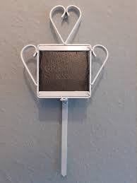 A 4 Slate Metal Framed Stake Planter With GRANDMA XXX on in a White  Coating. - Etsy