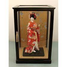 They have been kept in the glass case ever since. Geisha Doll In Glass Case Buy Clothes Shoes Online