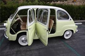 1959 Fiat Multipla Model 600 Van Micro Car Barrett Jackson Auction Company Klassieke Auto S Oude Auto S Automobiel