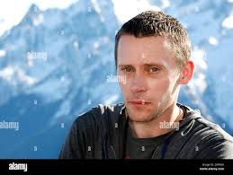 French actor Francis Renaud poses during the 10th Luchon International  Television Film Festival held in the French Pyrenees, France,