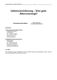 Tipps für den musterbrief zur schadensregulierung beim kfz. Lebensversicherung Eine Gute Altersvorsorge Musterbriefe
