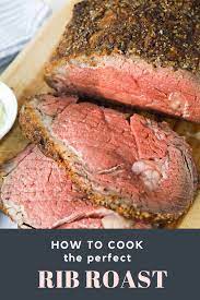 How To Cook A Small Prime Rib Roast Closed Oven Method A Peachy Plate Recipe In 2021 Prime Rib Roast Cooking Prime Rib Cooking