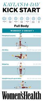 Get Total Body Toned With These Moves From Kayla Itsines Kayla Itsines Workout Kayla Workout Bikini Body Workout