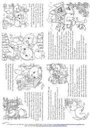 Three Little Pigs Story Mini Book Three Little Pigs Story Three Little Pigs Little Pigs