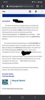 Royal bank is not in any way affiliated, associated or otherwise connected with royal bank of canada and/or its subsidiaries. Royal Bank Uberweisung Geld Uberweisung Ebay Kleinanzeigen