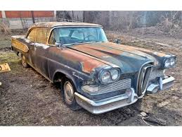 Image result for Charcoal Brown 1958 Edsel