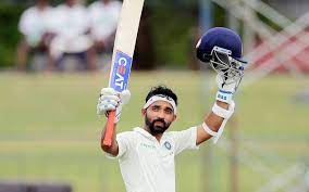 Ajinkya rahane, who led the team in the historic test versus afghanistan in bangalore, has been rahane has been kept in the loop as rohit previously drooped in the examination as many as twice. Ajinkya Rahane Smashes Ninth Test Hundred Sixth Overseas Sports News