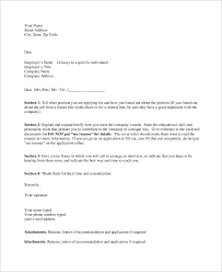This is to bring in your kind notice that my name is _ (name of the applicant), and i come from _ (address). Resume And Cover Letter Example