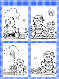 Teddy Bear Picnic Coloring Pages Free And Fun Teddy Bear Picnic Birthday Party Teddy Bear Picnic Teddy Bear Picnic Party