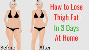 How To Lose Thigh Fat In 3 Days At Home - Youtube