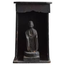Asian chinese large standing amitabha buddha dhyana wooden statue decor for sale. Wood Buddha Statues 29 For Sale On 1stdibs