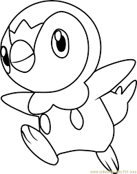 Take part in a fantastic journey. Piplup Pokemon Coloring Page For Kids Free Pokemon Printable Coloring Pages Online For Kids Coloringpages101 Com Coloring Pages For Kids