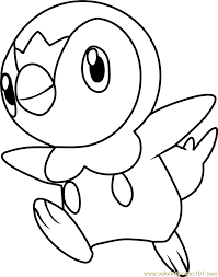 The spruce / wenjia tang take a break and have some fun with this collection of free, printable co. Piplup Pokemon Coloring Page For Kids Free Pokemon Printable Coloring Pages Online For Kids Coloringpages101 Com Coloring Pages For Kids