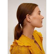 Raw wood in a natural colour. Robe Ajouree Coton Mango La Redoute Cotton Dresses Womens Dresses Women