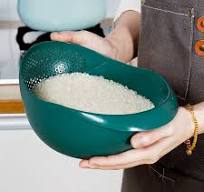 1pc rice washing drain basket rice washing filter basket - Temu