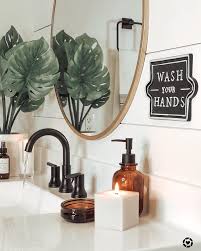 apothecary glass soap lotion dispenser amber threshold in 2020 bathroom counter decor simple bathroom decor counter decor