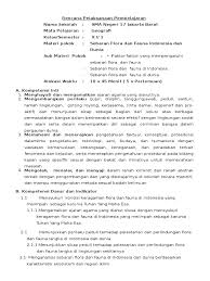 Pada masa itu kekayaan flora dan fauna ujung kulon sudah mulai dikenal oleh para peneliti. Rpp Kelas Xi 3 2 4 2 Flora Dan Fauna Di Indonesia Dan Dunia 1