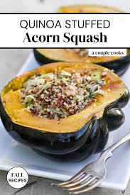Quinoa Stuffed Acorn Squash A Couple Cooks Recipe In 2020 Fall Recipes Healthy Vegetarian Recipes Healthy Vegetarian Breakfast Recipes