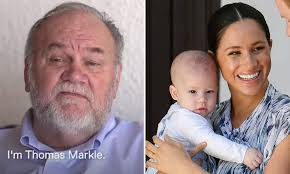 We are incredibly happy for meghan and harry. Thomas Markle S Channel 5 Interview I M Archie S Grandpa Daily Mail Online