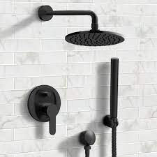 Remer Sfh30 Shower Faucet Orsino Black Shower Shower Systems Shower Fixtures