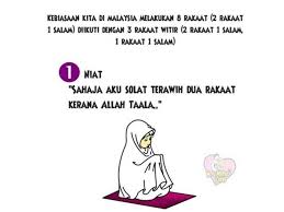 Pada masa nabi dan sahabat shalat yang dilakukan di malam hari di bulan. Panduan Solat Terawih Buat Ibu Ibu Yang Tak Dapat Ke Masjid Surau Bubblynotes Malaysia Parenting Lifestyle Blog