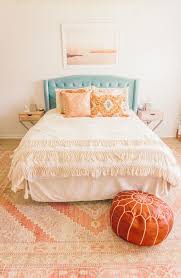 Peach Bohemian Master Bedroom Makeover Abby Saylor Armbruster Master Bedroom Makeover Mint Bedroom Bohemian Master Bedroom