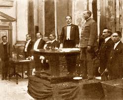 Cincuentienario de la promulgación de la constitución política de 1917. Promulgacion De La Nueva Constitucion Politica De Mexico 5 De Febrero De 1917 Un Dia En La Historia De Mexico