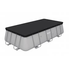 Bâche piscine rectangulaire avec filet central. Bache Hiver Bestway Pour Piscine Rectangulaire Tubulaire C Piscine