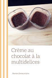 Creme Au Chocolat A La Multidelices Creme Au Chocolat Recette Creme Chocolat Recette Creme