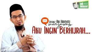 Padahal, segala macam ibadah harus didasari oleh dalil yang shahih. Aku Ingin Berhijrah Ustadz Adi Hidayat Youtube