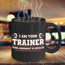 Personal Trainer Coffee Mug Fitness Coach Mug Exercise Etsy Gifts For Personal Trainer Mugs Trainer Gifts