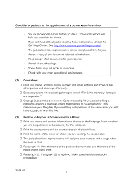 Guardianship & conservatorship video for minors. Https Www Utcourts Gov Howto Family Gc Conservatorship Minor 00 01 Checklist Appoint Conservator Minor Pdf