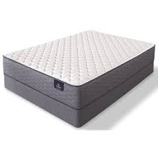 Serta Carterson Ii Firm Twin Extra Long Firm Pocketed Coil Mattress And 9 Foundation Royal Furniture Mattress And Box Spring Sets