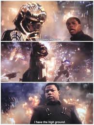 I Have The High Ground Star Wars Memes Star Wars Humor Star Wars Universe