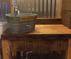 galvanized tubs for bathroom sinks