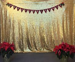 Diy Christmas Photo Backdrop Gold Sequin Table Cloth From Amazon Target Christma Diy Christmas Backdrop Christmas Photo Booth Backdrop Diy Christmas Photo