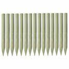 Vidaxl 15x Poteau De Cloture Pointu Pin Impregne Fsc Palissade De Jardin Poteaux De Cloture Cloture Bois Et Palissade Jardin