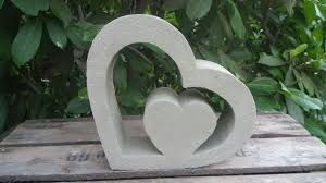 Betongiessform Beton Giessform Herz Mit Herz Hohe 30 Cm Breite 35 5 Cm Tiefe Ca 6 4 Cm Weite Giessformen Fur Beton Basteln Mit Beton Beton Deko Ideen