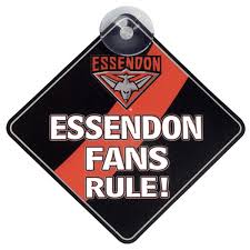 Essendon holden general motors holden commodore (vl) holden commodore (ve), honda west coast eagles essendon football club adelaide football club perth stadium australian rules football. Essendon Car Sign At Hobby Warehouse