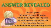 Entdecke rezepte, einrichtungsideen, stilinterpretationen und andere ideen zum ausprobieren. Where Are My Smart Friends I Had 3 00 My Mom Gave 10 00 My Dad Gave 30 00 My Aunt And Uncle Gave Me 100 00 I Had Another 7 00 How Much Did I Have