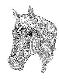 Free color page for moms and adults, choose from more than 250 color pages. Free Horse Coloring Pages For Adults Printable To Download Horse Coloring Pages