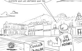 Fernando alburquerque, uno de los líderes, afuera de la corte constitucional, donde se analizará la consulta. Mvxhozu1ow3s7m